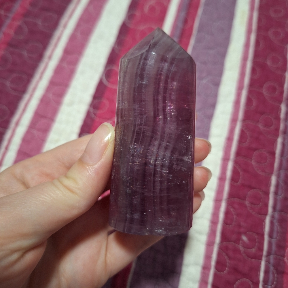 Purple Fluorite Tower *knicks*
